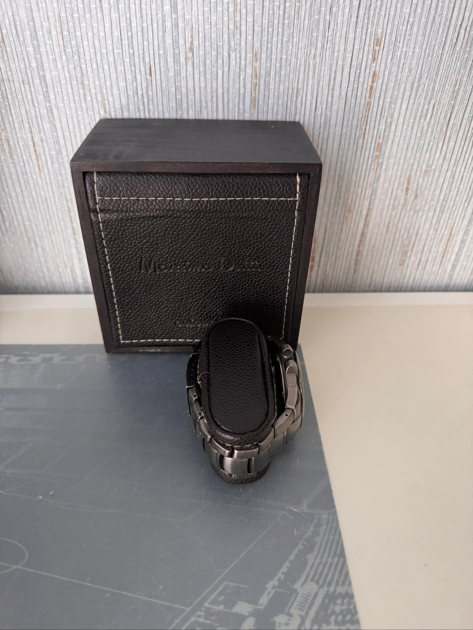 ⌚ Original Massimo Dutti Black Watch + Box | Elegant | Very Well Maintained – photo 7